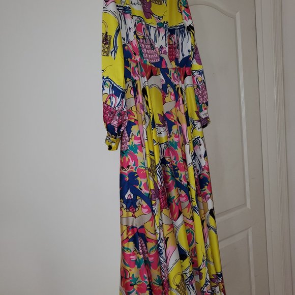 Christian Dior Wayside Draped Maxi Dress - Picture 6 of 8